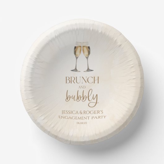Bols En Carton Brunch et Bubbly Engagement Party Brunch (Recto)