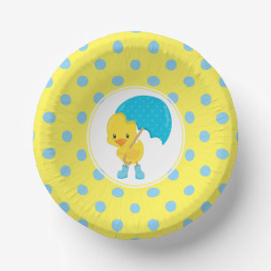 Bols En Carton Canard avec Baby shower parapluie