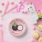 Bols En Carton Caricature mignonne mauve mangouste (Fête)