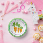 Bols En Carton Carottes jolies illustration (Fête)