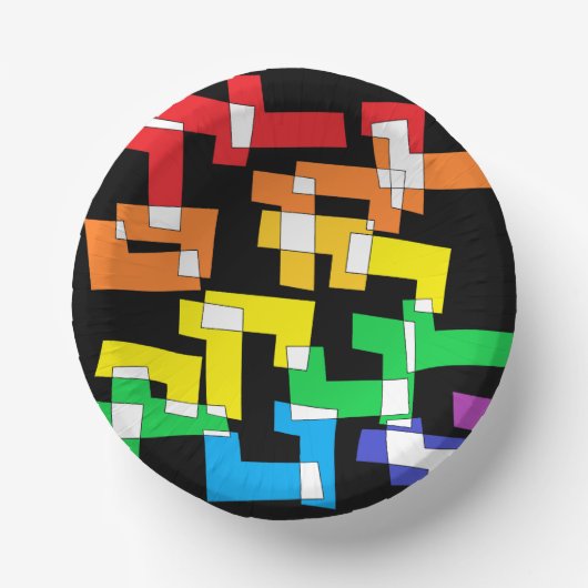 Bols En Carton Célébrations arc-en-ciel (Recto)