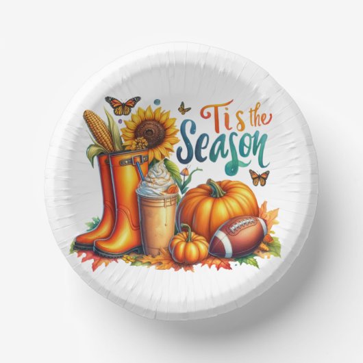 Bols En Carton C'est la saison des Bowls Papier (Recto)