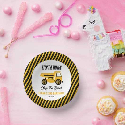 Bols En Carton Chauffage de construction Camion Bulldozer fête d' (Fête)