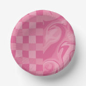 Bols En Carton Chèques et persiennes - Rose (Recto)