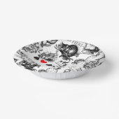 Bols En Carton Cheshire Chat classique alice au merveilleux fou (Angulaire)