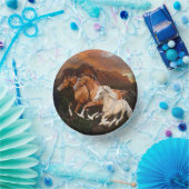 Bols En Carton Cheval sauvage (Fête)