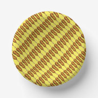 Chien de Corail Chaud Corndog Moutard Jaune Nourri