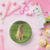 Bols En Carton Chien de trieur du Labrador jaune (Fête)