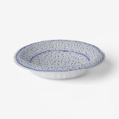 Bols En Carton Chine bleu et blanc Vin spiral Faux Chine (Angulaire)