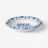 Bols En Carton Chinoiserie moderne tendance en porcelaine bleue e (Angulaire)