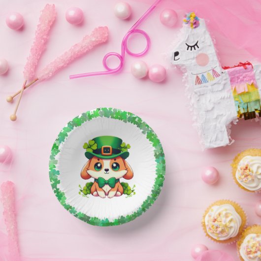 Bols En Carton Chiot de la Saint-Patricks (Fête)