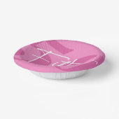 Bols En Carton Cinquante-cinquantième anniversaire rose (Angulaire)