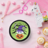 Bols En Carton Citrouille effrayant avec un Casquette Kitty et so (Fête)