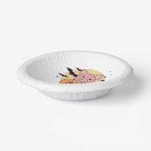 Bols En Carton Cochon En Citrouille Cochons Doux Joyeux Halloween (Angulaire)