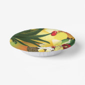 Bols En Carton Coconut Tiki Bar Luau Tropical  (Angulaire)