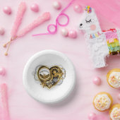 Bols En Carton Coeur vapeur avec un manomètre (Fête)