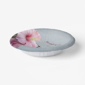 Bols En Carton Colibri et Hibiscus | Mariage bleu (Angulaire)