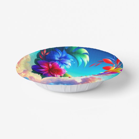 Bols En Carton Conception des fleurs (Angulaire)