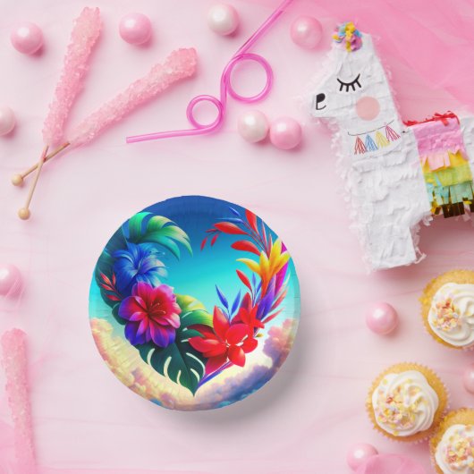 Bols En Carton Conception des fleurs (Fête)