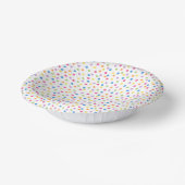 Bols En Carton Confetti Dazzle (points) (Angulaire)