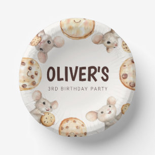 Bols En Carton Cookie & Souris Anniversaire de enfant Party