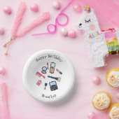 Bols En Carton Cosmétique / maquillage illustration (Fête)