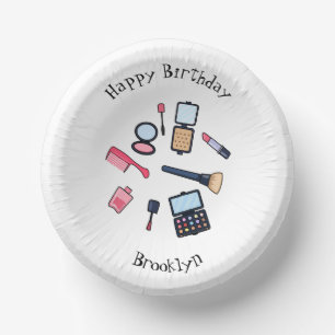 Bols En Carton Cosmétique / maquillage illustration