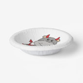 Bols En Carton Costume de sorcière hippo Halloween mignon (Angulaire)