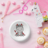 Bols En Carton Costume de sorcière hippo Halloween mignon (Fête)