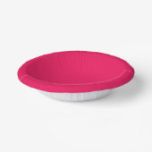Bols En Carton Couleur Rose (Angulaire)
