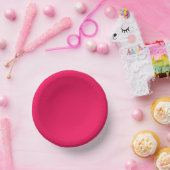 Bols En Carton Couleur Rose (Fête)