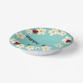 Bols En Carton Coute Polka point Ladybug Daisy Flower fête d'anni (Angulaire)