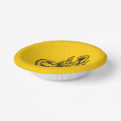 Bols En Carton Crâne - Tête diabolique avec serpent (Angulaire)