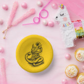 Bols En Carton Crâne - Tête diabolique avec serpent (Fête)