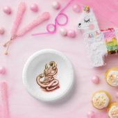 Bols En Carton Crâne - Tête diabolique avec serpent (Fête)