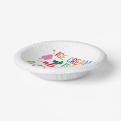 Bols En Carton Crème de glace sociale (Angulaire)