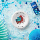 Bols En Carton Crowntail betta fish dessin animé (Fête)