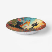 Bols En Carton Cute Cat Giraffe Paper Bowl (Angulaire)