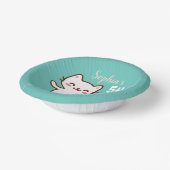 Bols En Carton Cute Chat Sirène fille Anniversaire Meowmaid Purrm (Angulaire)