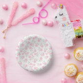 Bols En Carton Cute d'impression florale (Fête)