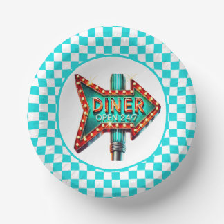 Bols En Carton Cute Diner retro party