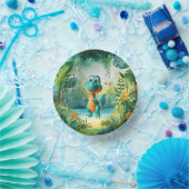 Bols En Carton Cute Dinosaur Papier Bowl (Fête)