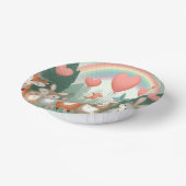 Bols En Carton Cute Woodland Creature arc-en-ciel valentine's (Angulaire)