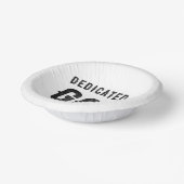 BOLS EN CARTON DÉDIÉ À DIEU COOL PERSONNALISABLE NOIR TEXTE (Angulaire)