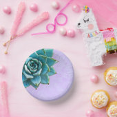 Bols En Carton Dentelle succulente de lavande d'aquarelle (Fête)