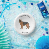 Bols En Carton dessin de berger allemand (Fête)