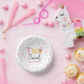 Bols En Carton Deux crème glacée douce Deuxième fête d'anniversai (Fête)