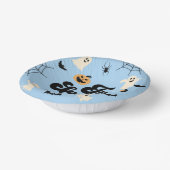 Bols En Carton Deux Éffrayants Blue Halloween 2e fête d'anniversa (Angulaire)