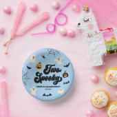 Bols En Carton Deux Éffrayants Blue Halloween 2e fête d'anniversa (Fête)