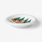 Bols En Carton Deux forêts sauvages de mignons animaux de forêt 2 (Angulaire)